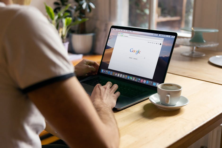 AI search engine optimization concept