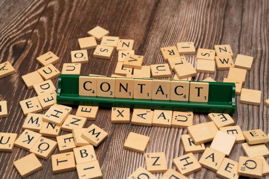 structured website contact page